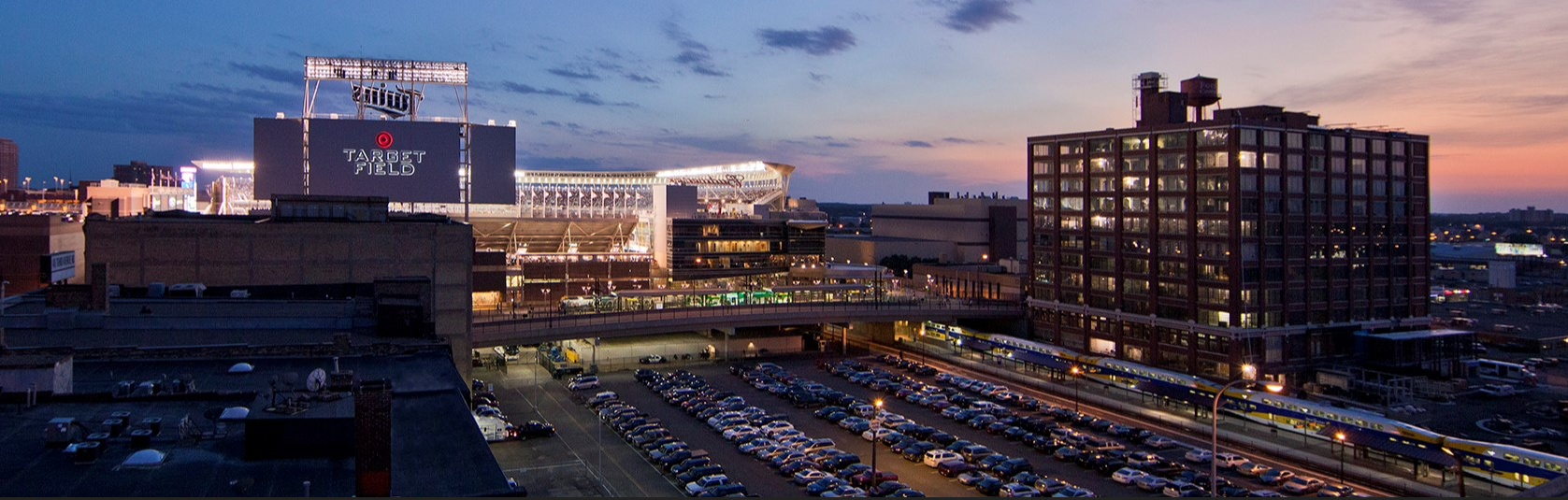 Target Field and Ford Center