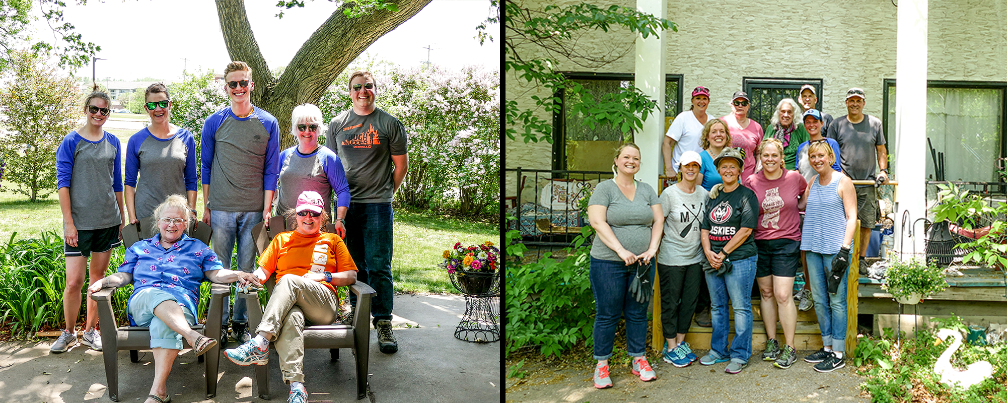 United Properties employees with Age in Place elders