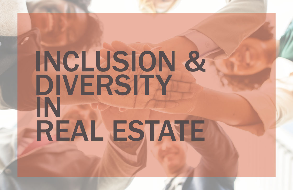Inclusion and diversity in real estate graphic
