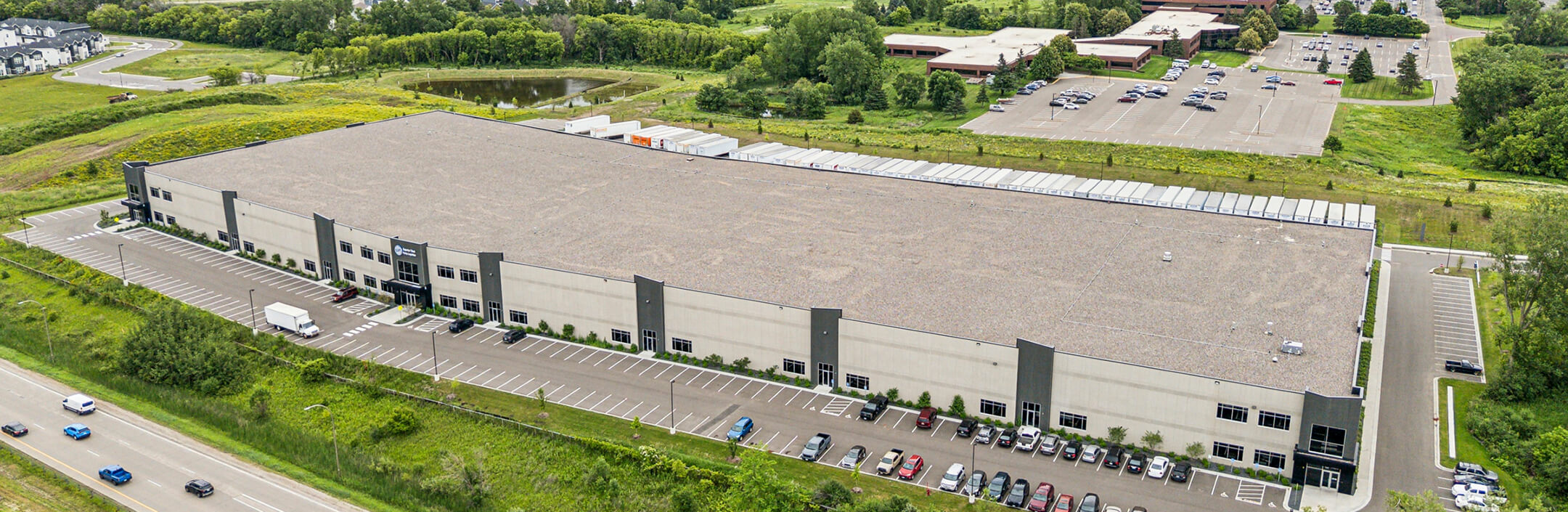 Aerial view of 4Front Industrial