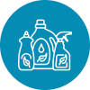 Cleaning products icon