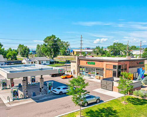 Seven Eleven gas station in Broomfield