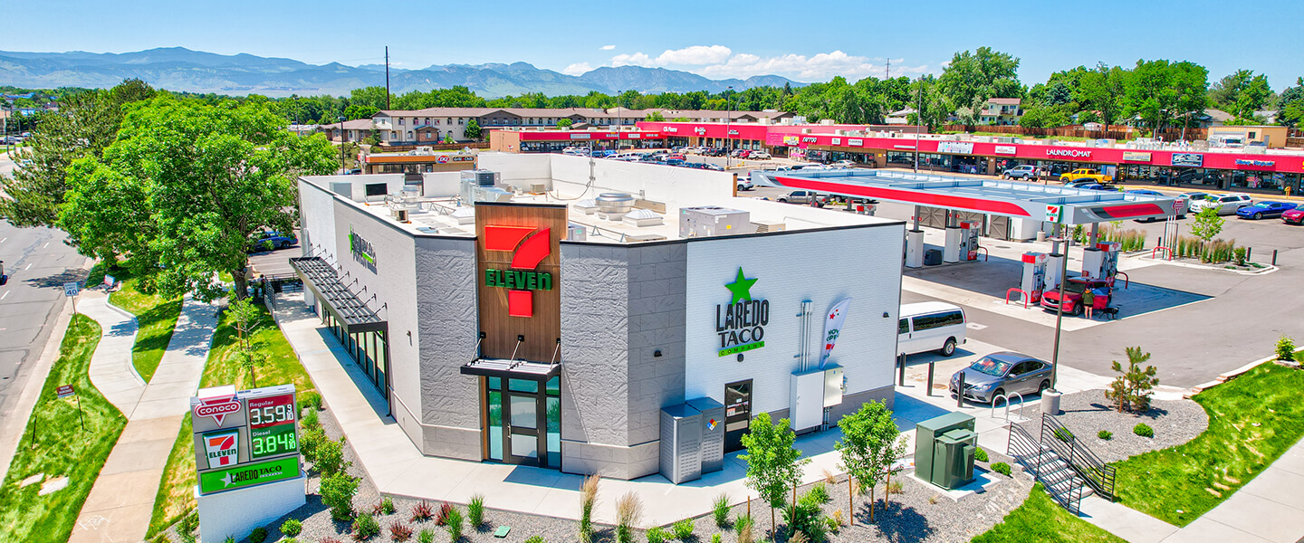 Seven Eleven and Laredo Taco in Colorado