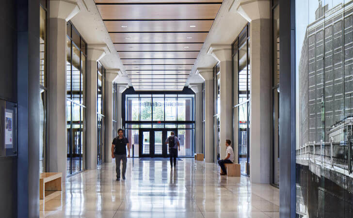 Entryway of the Ford building